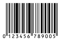 GTIN 13 barcodes